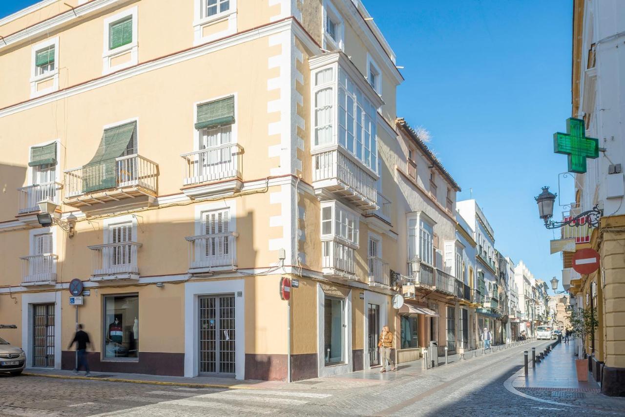 Вилла Vivienda Del Siglo XVIII En El Casco Historico Эль-Пуэрто-де-Санта-Мария Экстерьер фото